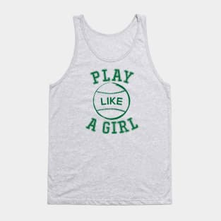 Play like a girl Tank Top